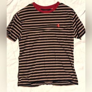 4HUNNID STRIPED SHIRT